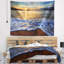 Tapisserie Peaceful Sandy Beach-28491076