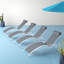 Sebastien 160cm Long Reclining Chaise Lounge Set-25523213-25523217