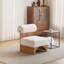 Chaise longue rembourrée douce et durable-1174217079