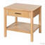 Table de bout de 24 po de largeur avec 1 tiroir