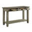 Table basse et canapé gris 1 pièce avec 2 tiroirs