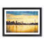 Reflection of the Seattle Skyline - Framed Print-56758840-56758841