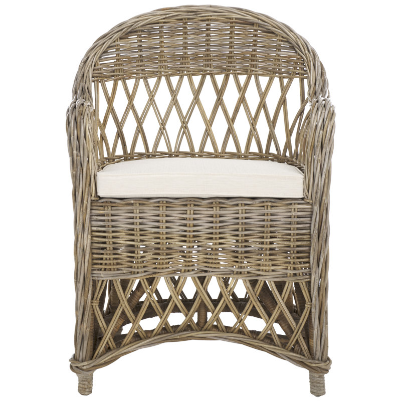 Sephina Upholstered Armchair, Natural Kubu