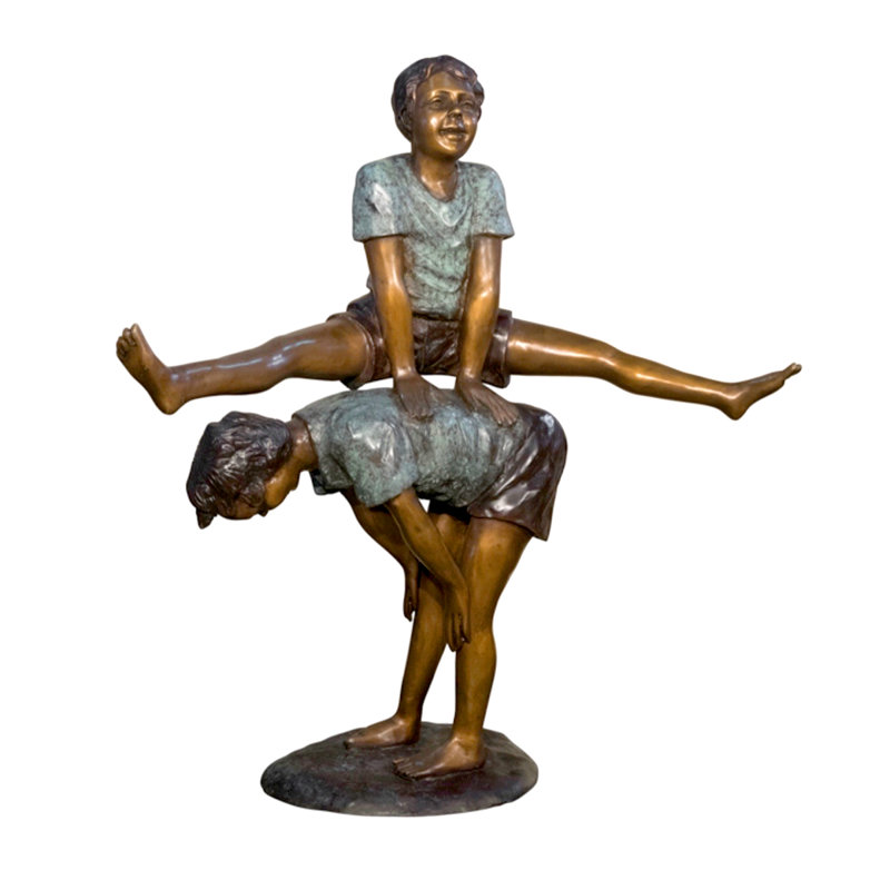 Bronze Garden Statue