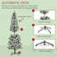 Arbre de Noël artificiel avec branches réalistes
