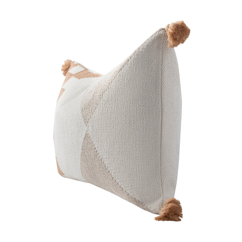 Lumbar Pillow Cover & Insert, Brown