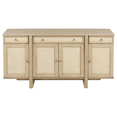 Buffet en chêne beige à 4 portes Kimpton