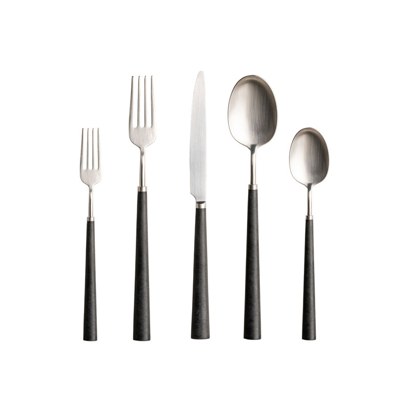Pico 5 - Piece Stainless Steel Flatware Set - Service for 1