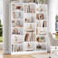 Wakil 74"H X 59"W 6-Tier Large Wood Storage Bookcase-1365001775