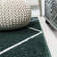 Tapis vert / blanc Bertrice-666644980