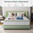 Alwyn Home Stubbeman 12" Medium Hybrid Mattress in a box With Certipur-US Certified PocketSpring, Pressure Relief, and Motion lsolation, 10 Year Warranty-109621965-109621970
