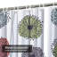 Rideau de douche rétro avec 12 crochets-50577258