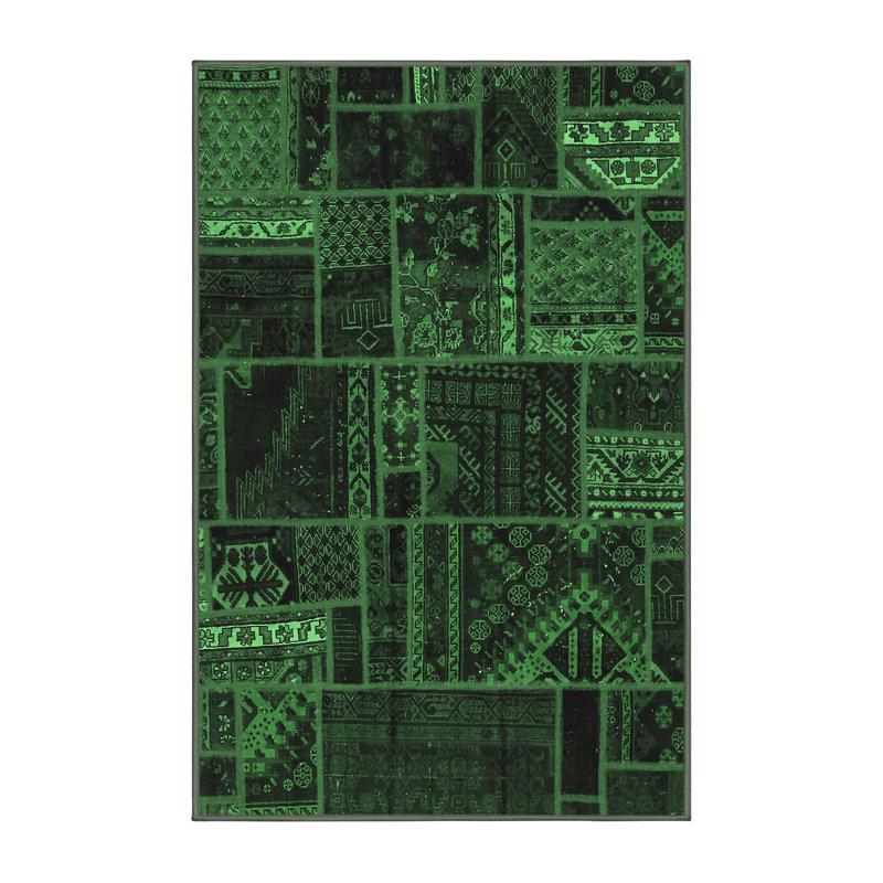 Patchwork Indoor Rug, Rectangle 7' x 9'