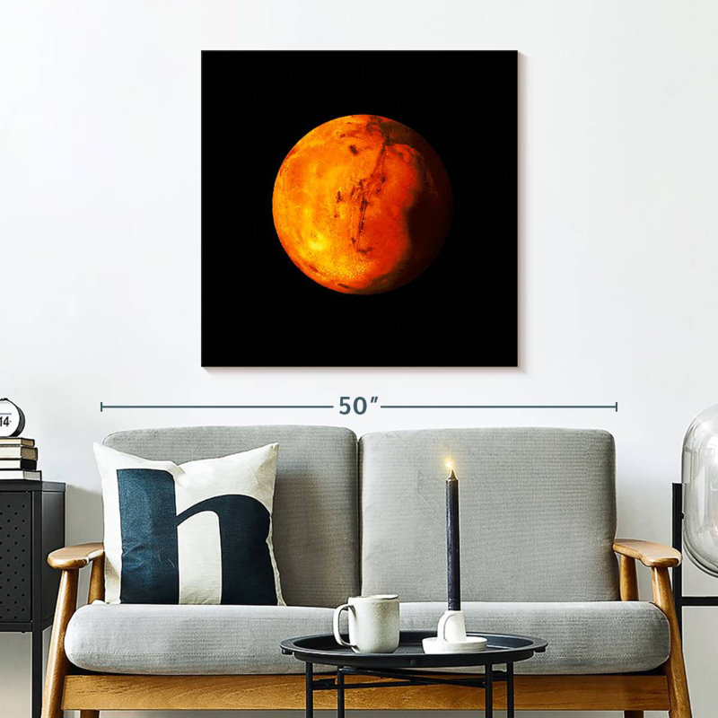 Oberle Mars Planet, 30'' H x 30'' W