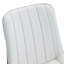 Ensemble de quatre chaises de salle à manger en polyuréthane avec coussin d'assise extensible. Design épuré. S'intègre harmonieusement à différents styles de décoration intérieure modernes. Couleurs foncés.