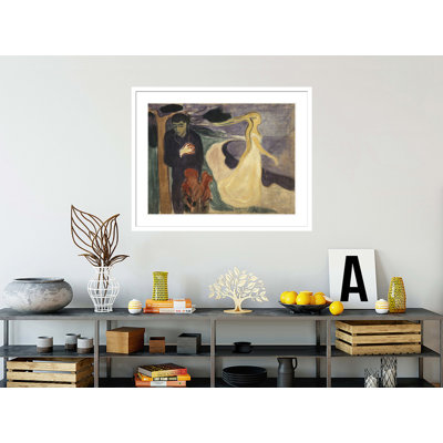 Separation by Edvard Munch -Framed Giclee Print