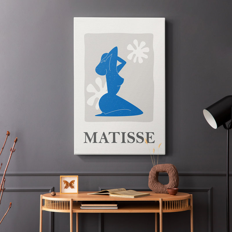 Matisse CCL XXI, reproduction d'art encadrée - Cavas, H 36 po x l 24 po