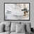 Black Floater Framed