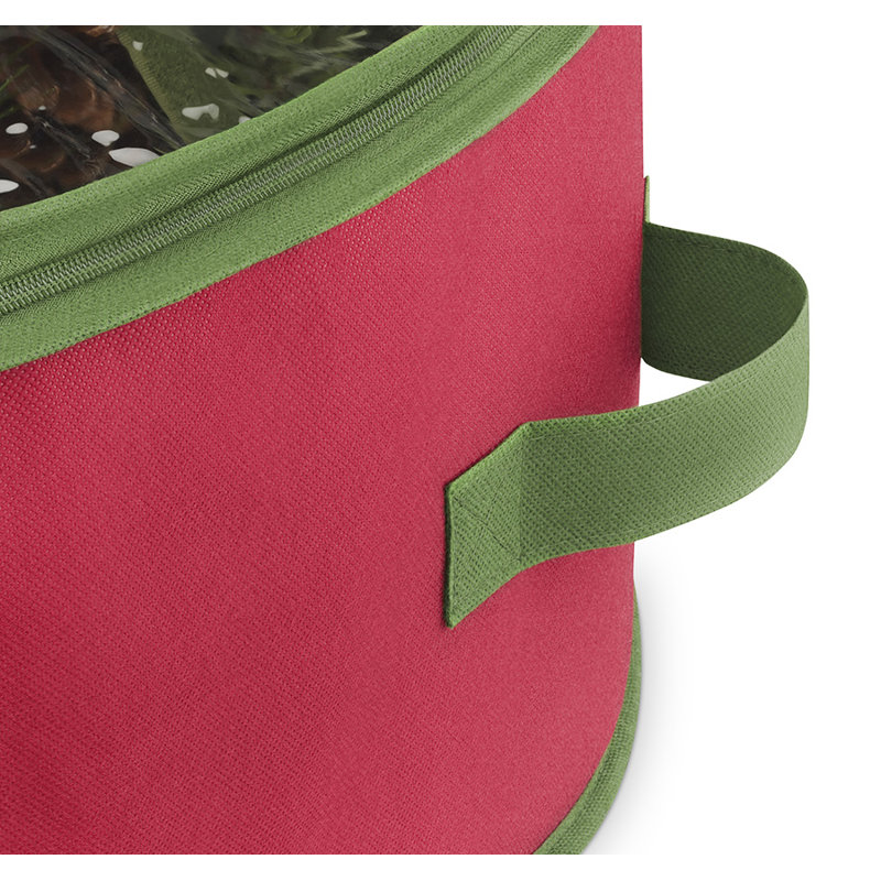 Sac de guirlande et guirlande de Noël, H 8 po x l 36 po x P 0,01 po
