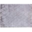 Tapis gris en soie fabriqué à la main Modern