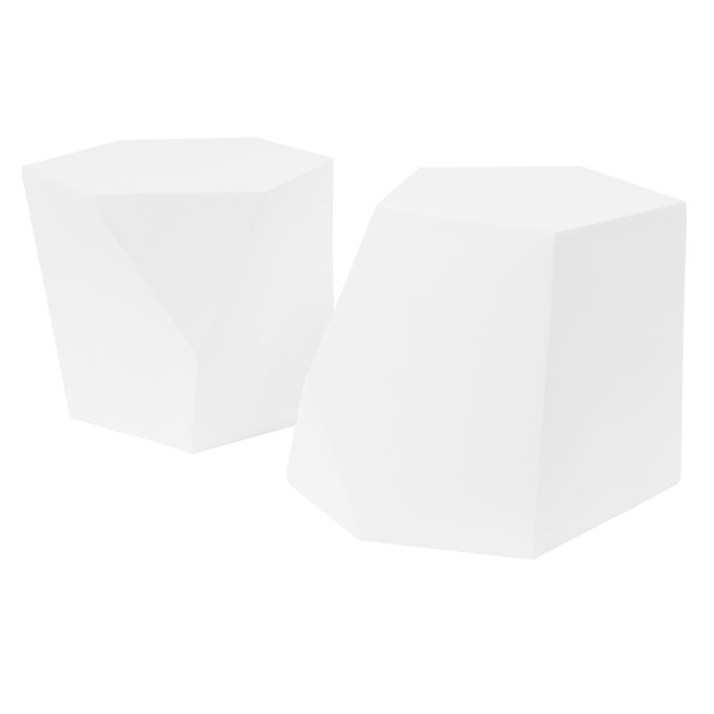 MODERN MGO COFFEE TABLE SET, White
