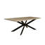 Rectangular Solid Mango Wood Dining Table-96391448-96391450