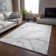 Premium Machine Washable Cerrito AMF515 Gray Rug