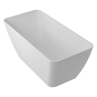 Elvin 160mm x 71mm Freestanding Soaking Stone Bathtub