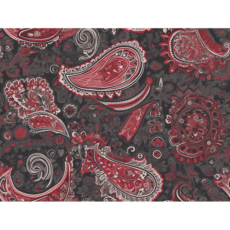 Jeté Paisley, L 51 po x L 60 po