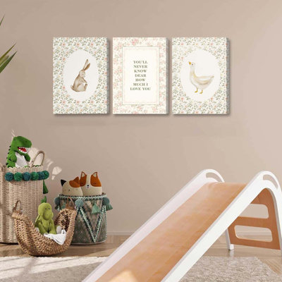 3 Piece Wrapped Canvas Print