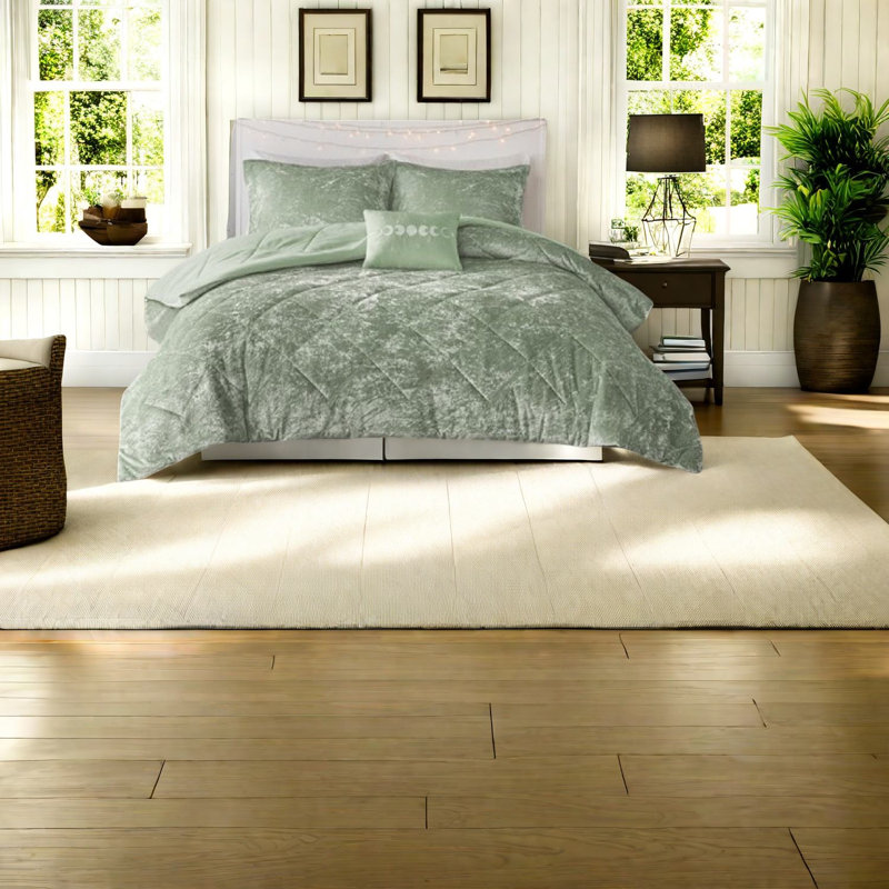 Ensemble de literie en velours luxueux, polyester simple / simple TG, confort moderne