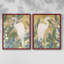 Floral Egret I-Premium, reproduction encadrée prête à accrocher - aucun clou requis - aucun clou requis-1636789459-1636789460