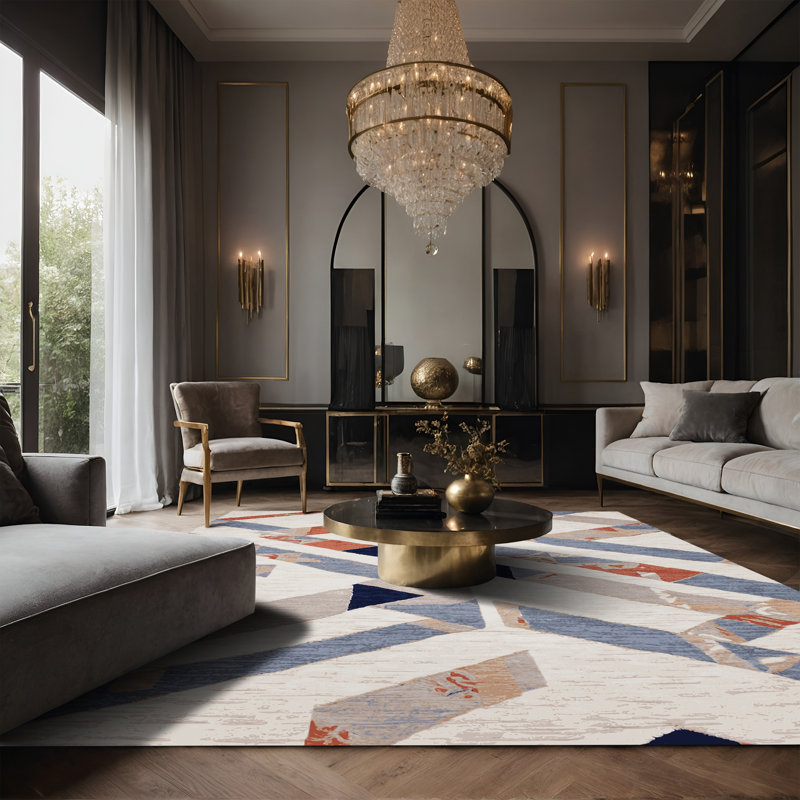 Tapis Tameyah avec envers antidérapant, Rectangle 2 pi x 3 pi