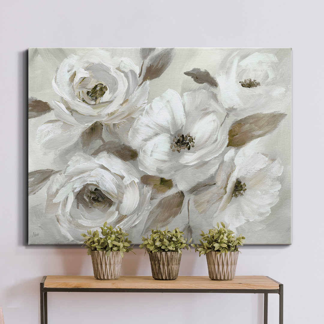 Winter White by J Paul - Wrapped Canvas Print Andover Mills™ 