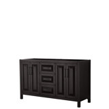 Daria 59'' W Double Bathroom Vanity Base