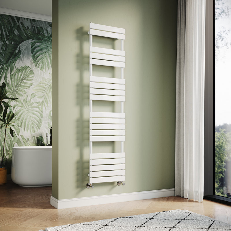 Sadrack 19 Wall Towel Rack, White
