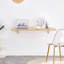 Table pliante Space - idéale pour les garages et les remises Installation facile avec la quincaillerie incluse Large