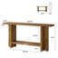 Double-Layer Storage Sofa Table,Hallway Table,Console Table