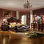 Ensemble de chambre à coucher 4 pièces Faxon-133332152-133332151-69260749