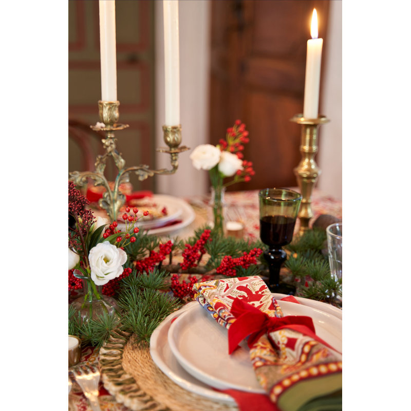 Noel 100% Cotton Square Napkins