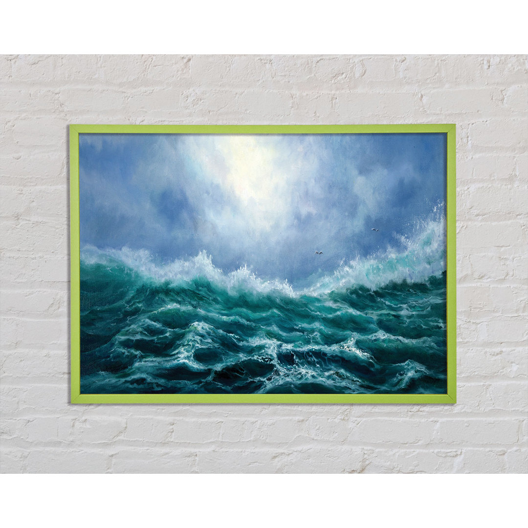 Pinedale Turquoise Ocean Wonder - Einzelner Bilderrahmen Kunstdrucke