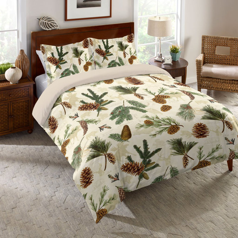 Pinecone Cotton Pillow Sham
