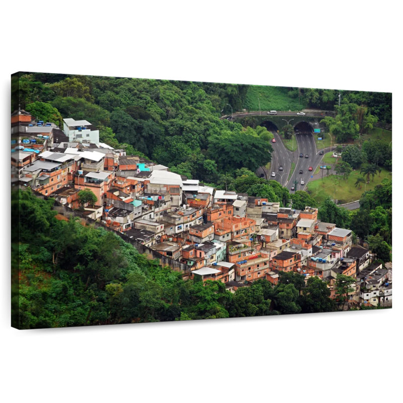 Favelas Nicci Rio, H 8 po x l 12 po