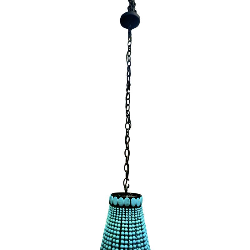 Celeste Turquoise Empire Chandelier
