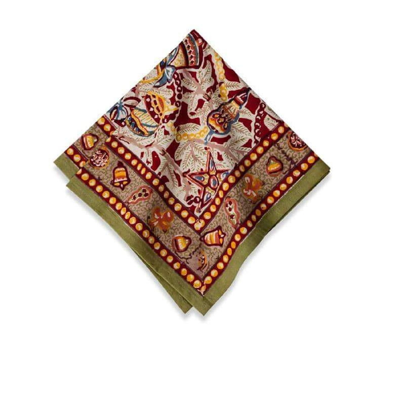 Noel 100% Cotton Square Napkins