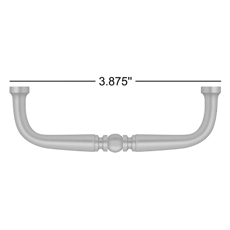 Poignée traditionnelle Deltana PCT350U10B, bronze huilé 3 1/2 po, Bronze frotté à l'huile