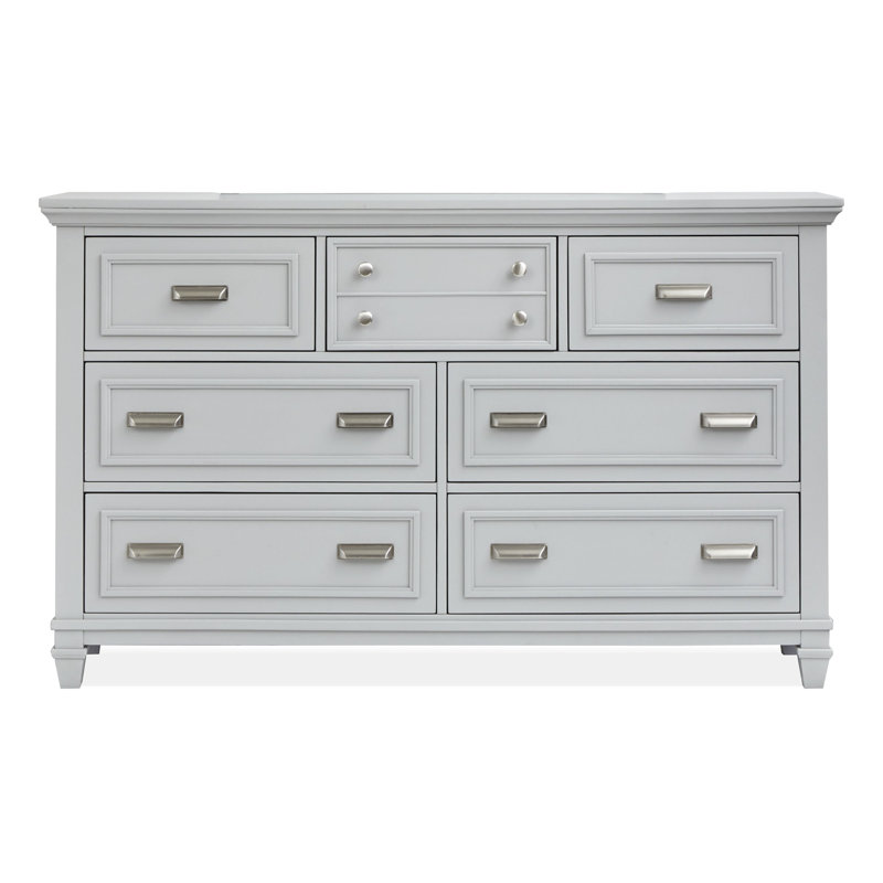 Commode à tiroirs gris, Gris