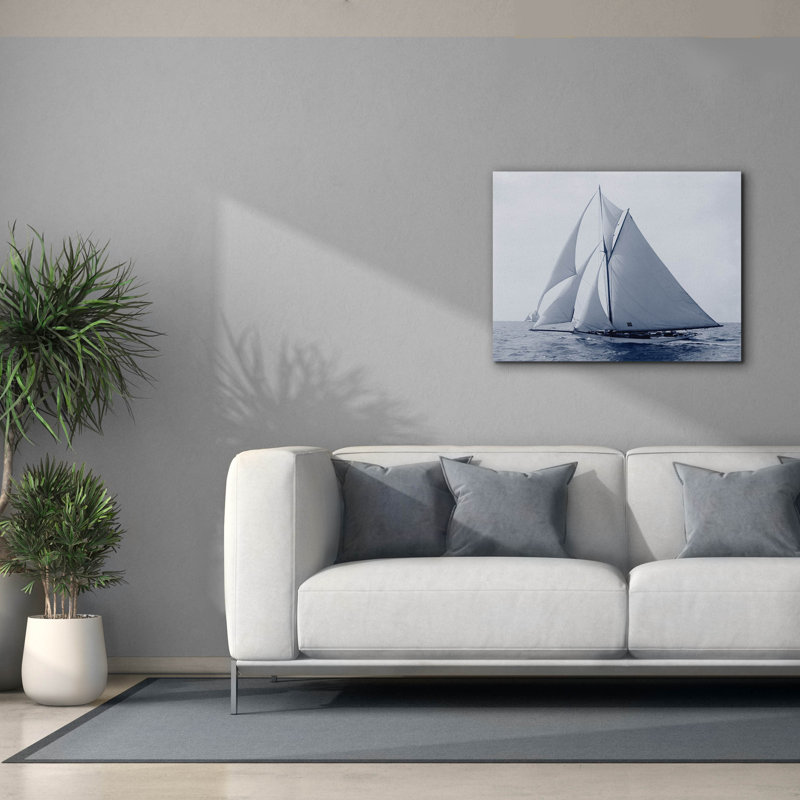 «Indigo Yacht 2» par Stellar Design Studio, H 26 po x l 34 po x P 1,5 po