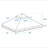 10X10 Ft Outdoor Patio Gazebo Replacement Canopy,Double Tiered Gazebo Tent Roof Top Cover Only Greatwall Border(Frame Not Include)-128527169