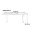 Italian style simple rectangular dining table-105510913